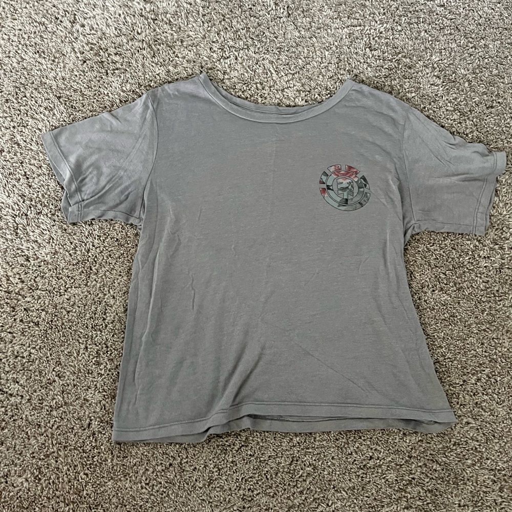 Grey BILLABONG Element T-shirt